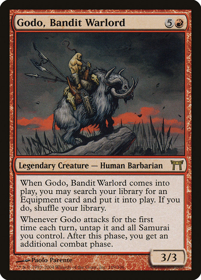 Godo, Bandit Warlord [Champions of Kamigawa] | Card Citadel