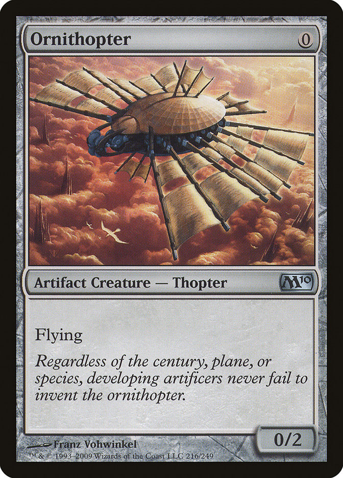 Ornithopter [Magic 2010] | Card Citadel