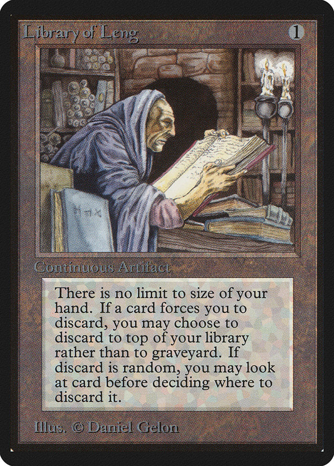 Library of Leng [Limited Edition Beta] | Card Citadel