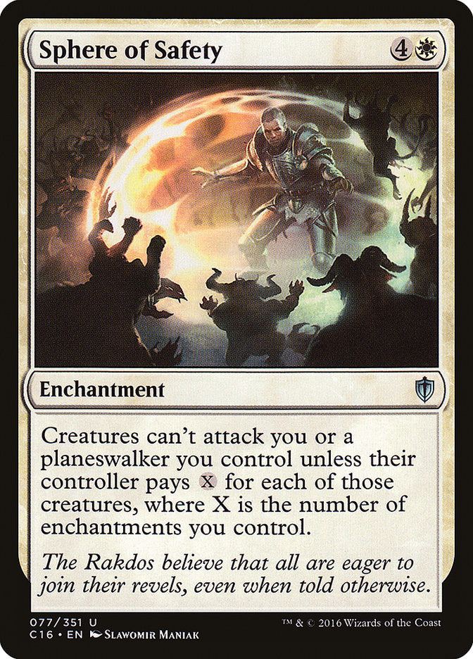 Sphere of Safety [Commander 2016] | Card Citadel