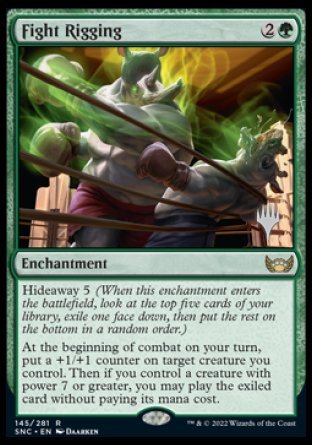 Fight Rigging (Promo Pack) [Streets of New Capenna Promos] | Card Citadel