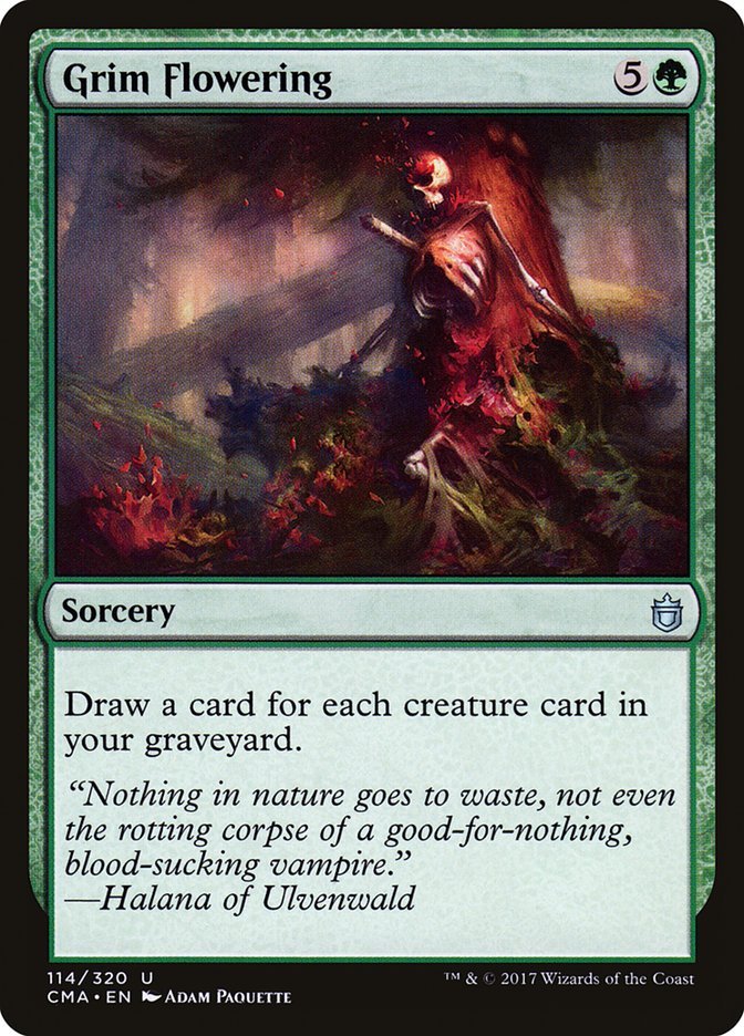Grim Flowering [Commander Anthology] | Card Citadel
