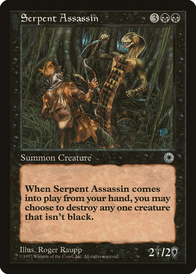 Serpent Assassin [Portal] | Card Citadel