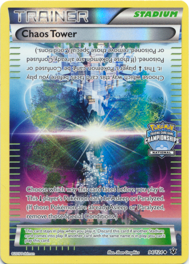Chaos Tower (94/124) (National Championship Promo) [XY: Fates Collide] | Card Citadel
