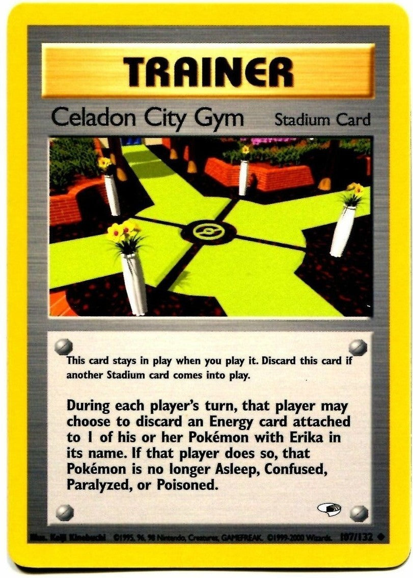 Celadon City Gym (107/132) [Gym Heroes Unlimited] | Card Citadel