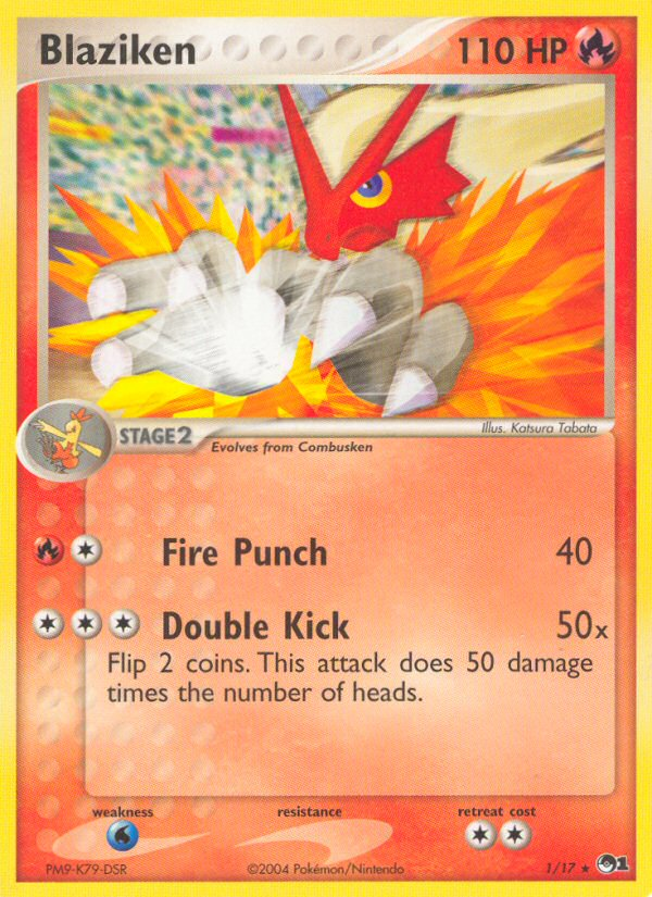 Blaziken (1/17) [POP Series 1] | Card Citadel