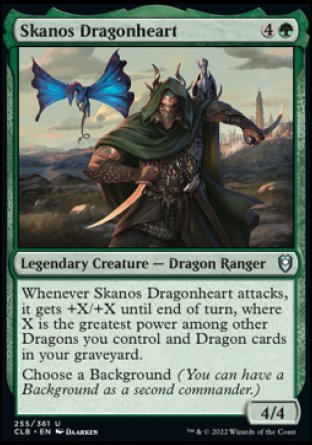 Skanos Dragonheart [Commander Legends: Battle for Baldur's Gate] | Card Citadel