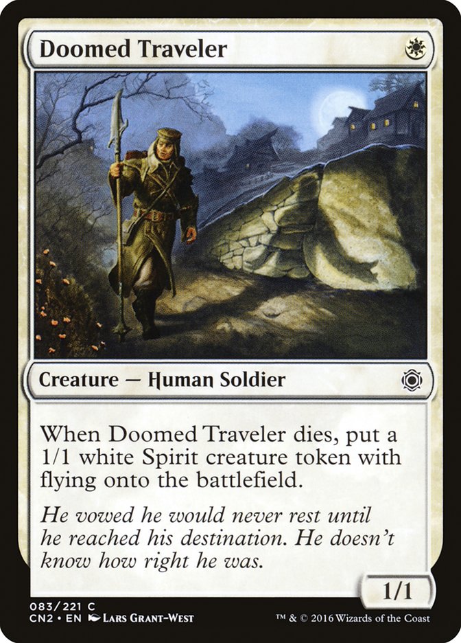 Doomed Traveler [Conspiracy: Take the Crown] | Card Citadel