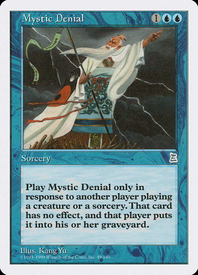 Mystic Denial [Portal Three Kingdoms] | Card Citadel