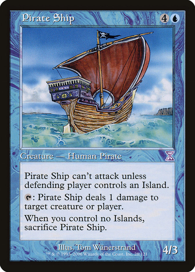 Pirate Ship [Time Spiral Timeshifted] | Card Citadel