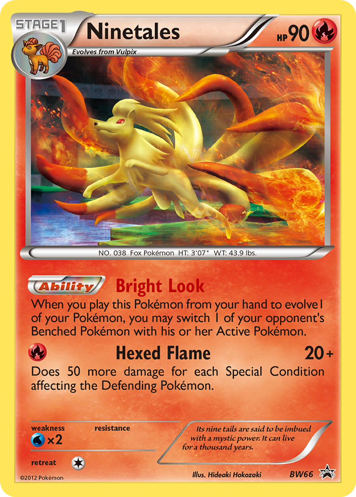 Ninetales (BW66) [Black & White: Black Star Promos] | Card Citadel