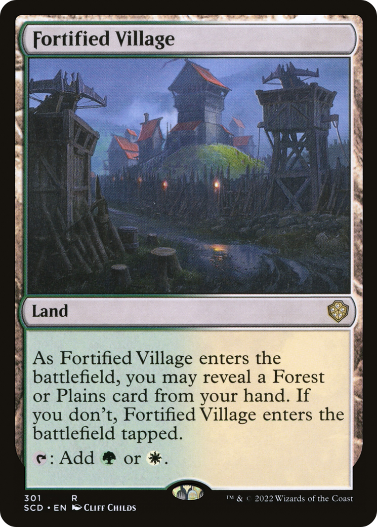 Fortified Village [Starter Commander Decks] | Card Citadel