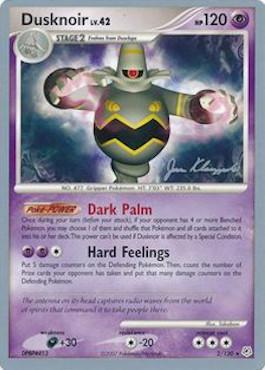 Dusknoir LV.42 (2/130) (Psychic Lock - Jason Klaczynski) [World Championships 2008] | Card Citadel