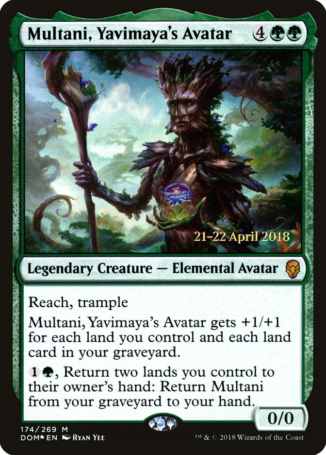 Multani, Yavimaya's Avatar [Dominaria Promos] | Card Citadel