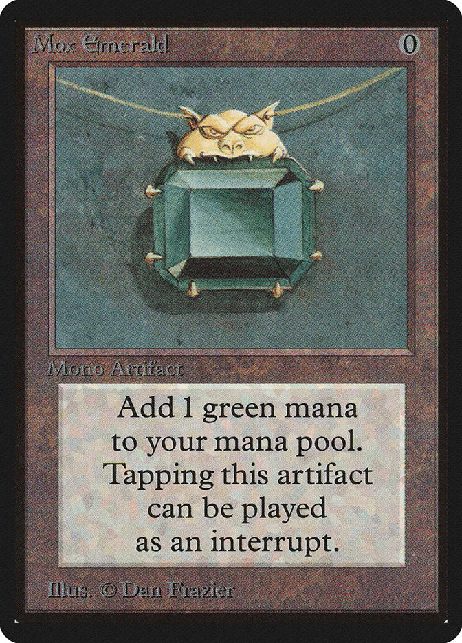 Mox Emerald [Limited Edition Beta] | Card Citadel