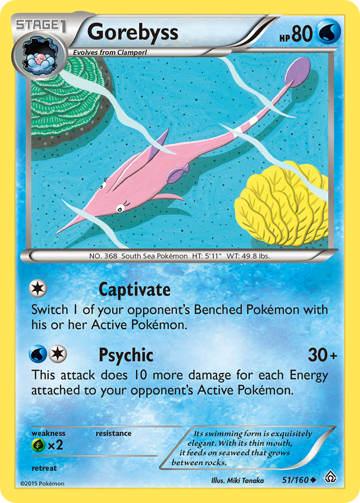 Gorebyss (51/160) [XY: Primal Clash] | Card Citadel