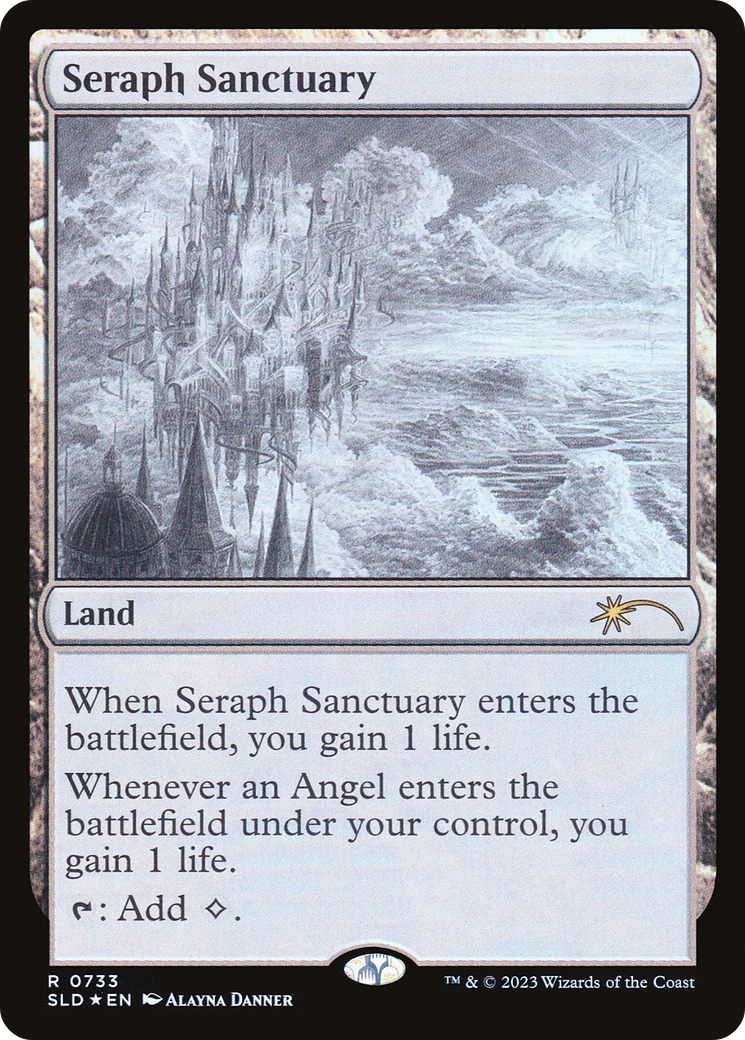 Seraph Sanctuary (Sketch) [Secret Lair Drop Promos] | Card Citadel