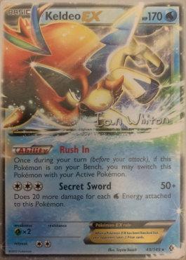 Keldeo EX (49/149) (American Gothic - Ian Whiton) [World Championships 2013] | Card Citadel