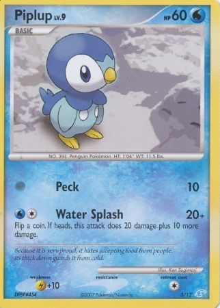 Piplup (5/12) [Diamond & Pearl: Trainer Kit - Manaphy] | Card Citadel