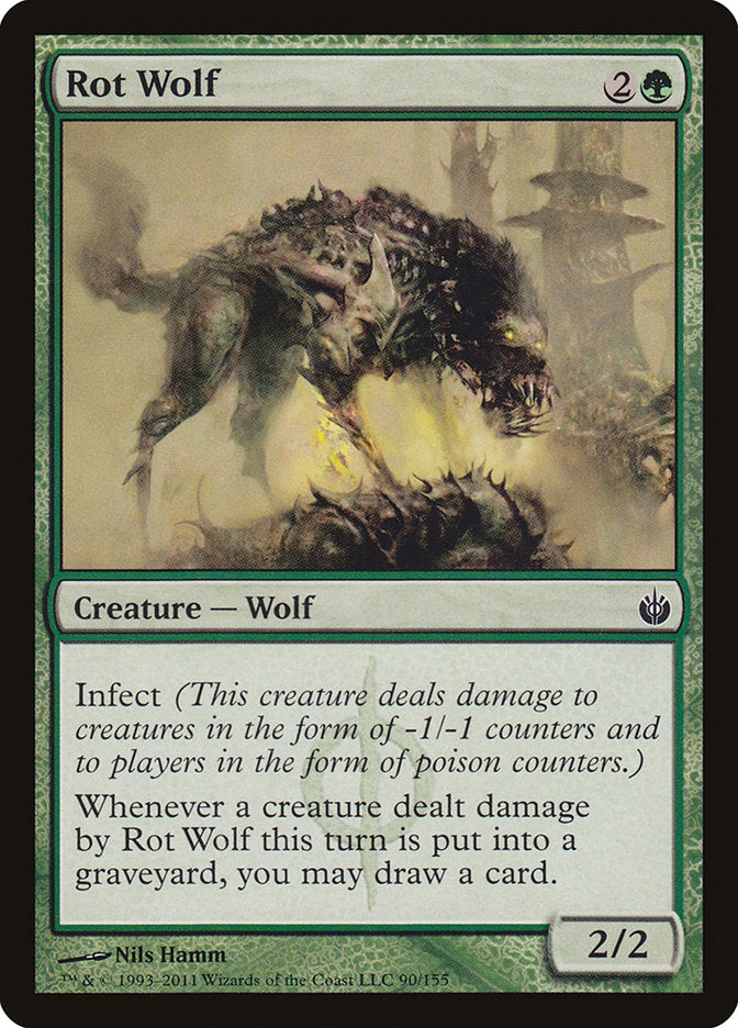 Rot Wolf [Mirrodin Besieged] | Card Citadel