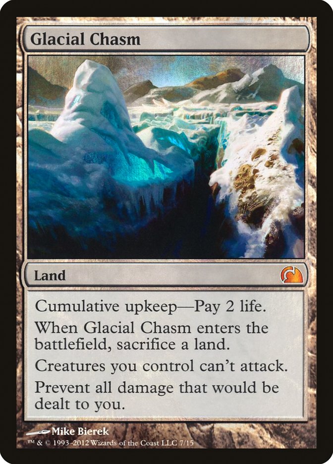 Glacial Chasm [From the Vault: Realms] | Card Citadel