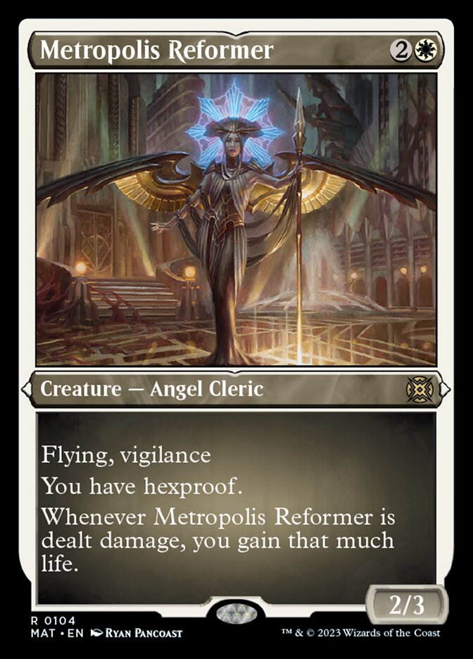 Metropolis Reformer (Foil Etched) [March of the Machine: The Aftermath] | Card Citadel