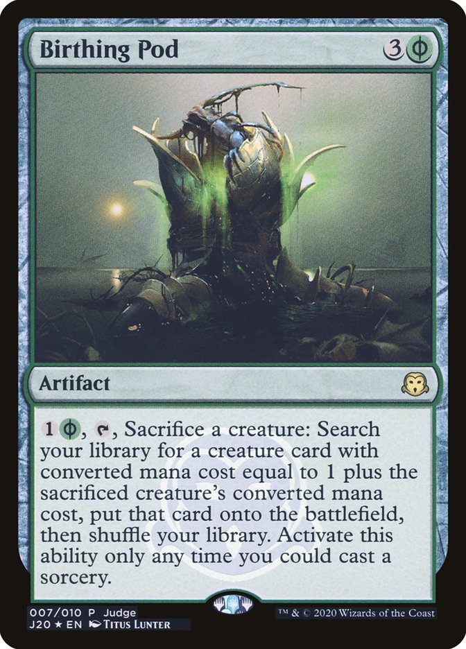 Birthing Pod [Judge Gift Cards 2020] | Card Citadel