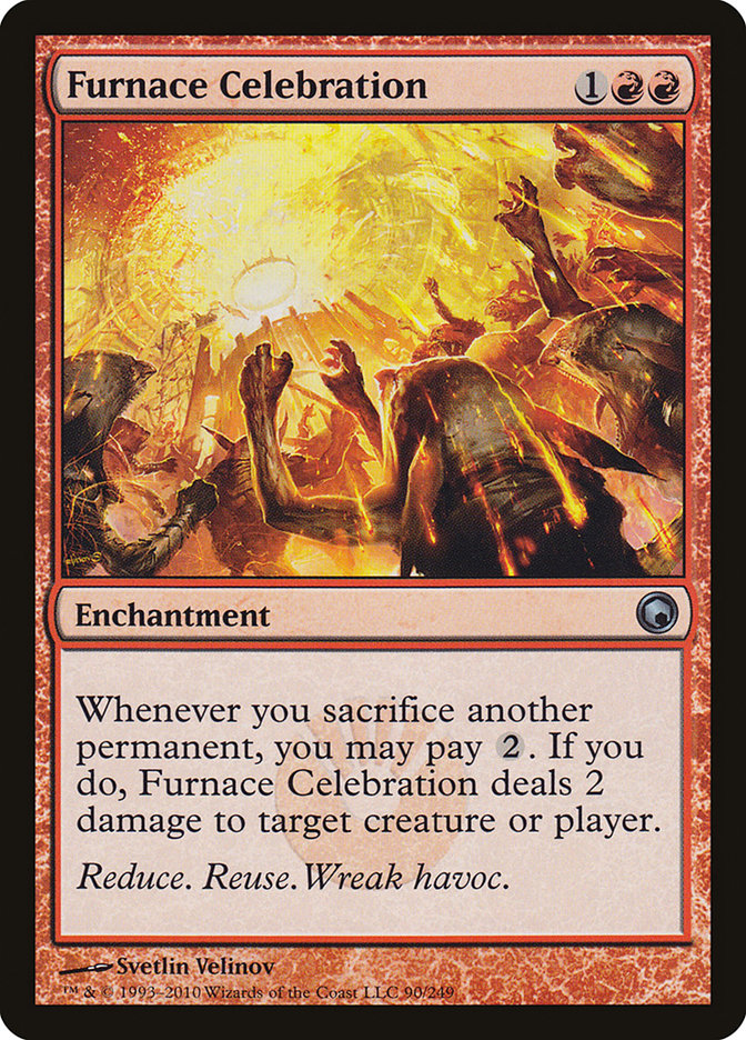 Furnace Celebration [Scars of Mirrodin] | Card Citadel