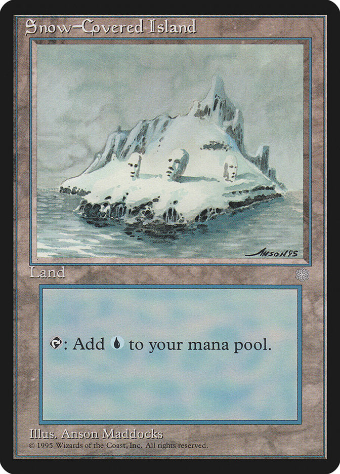Snow-Covered Island [Ice Age] | Card Citadel