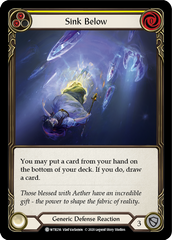 Sink Below (Yellow) [U-WTR216] (Welcome to Rathe Unlimited)  Unlimited Normal | Card Citadel