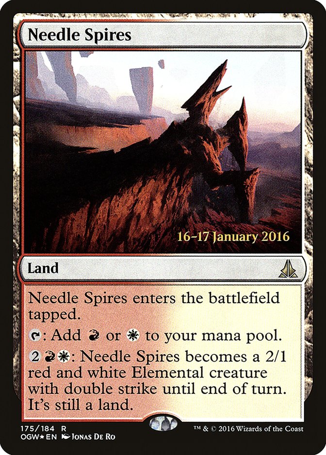 Needle Spires [Oath of the Gatewatch Promos] | Card Citadel