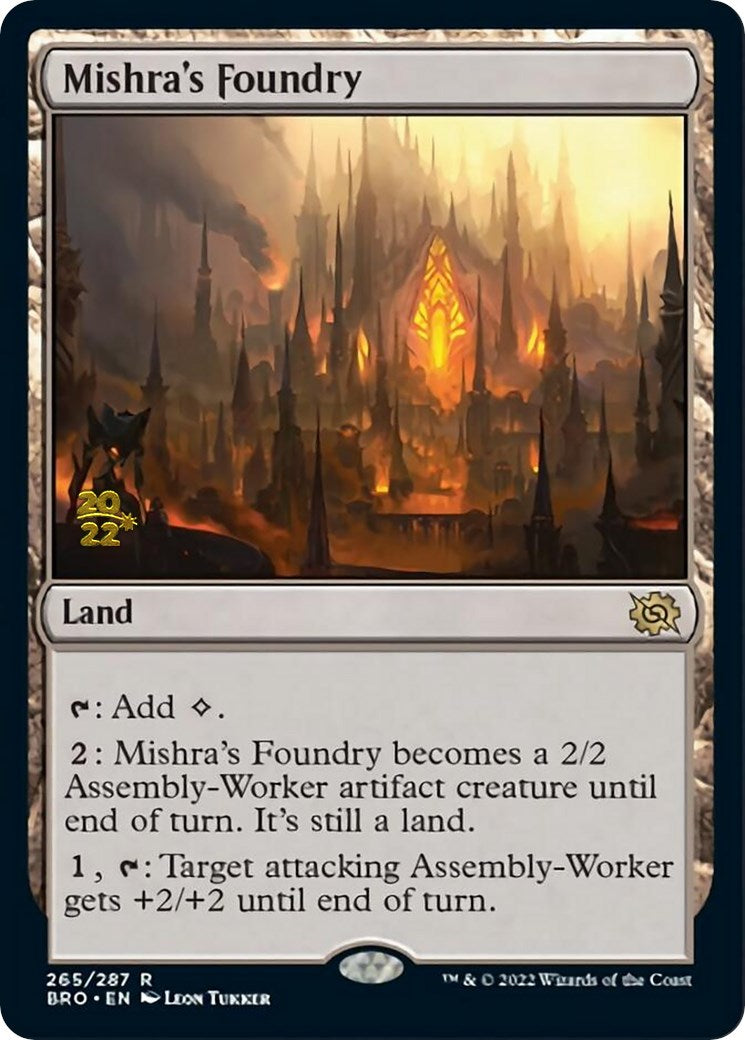 Mishra's Foundry [The Brothers' War: Prerelease Promos] | Card Citadel