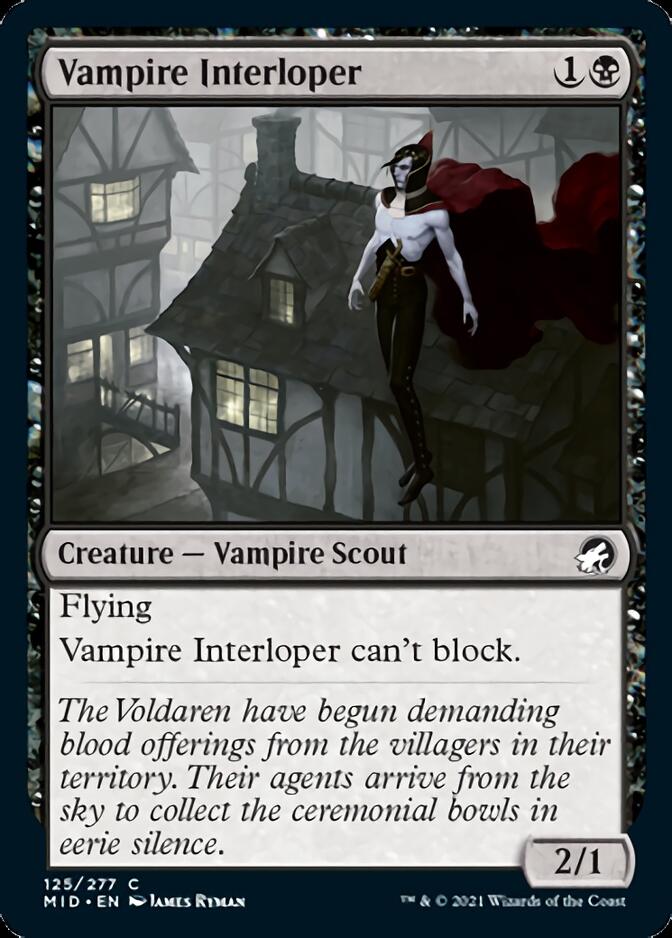 Vampire Interloper [Innistrad: Midnight Hunt] | Card Citadel