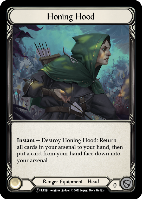 Honing Hood [U-ELE214] Unlimited Normal | Card Citadel