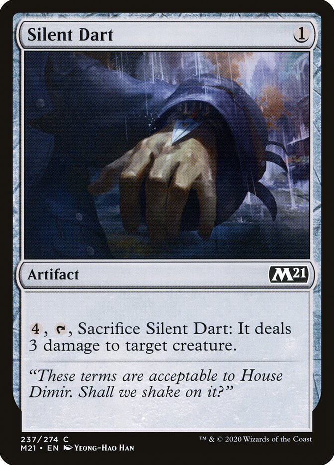 Silent Dart [Core Set 2021] | Card Citadel