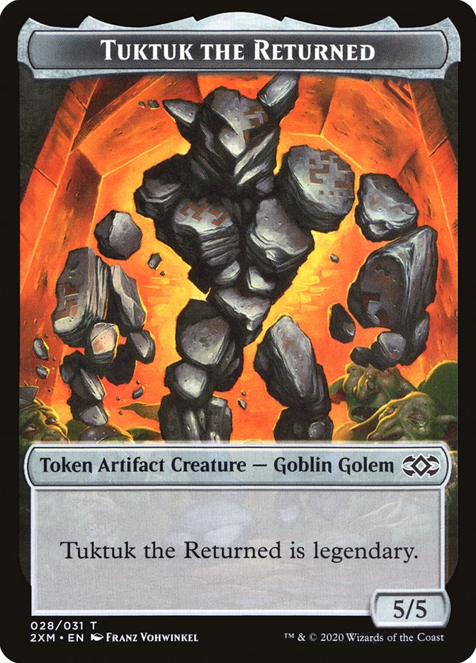 Tuktuk the Returned Token [Double Masters] | Card Citadel