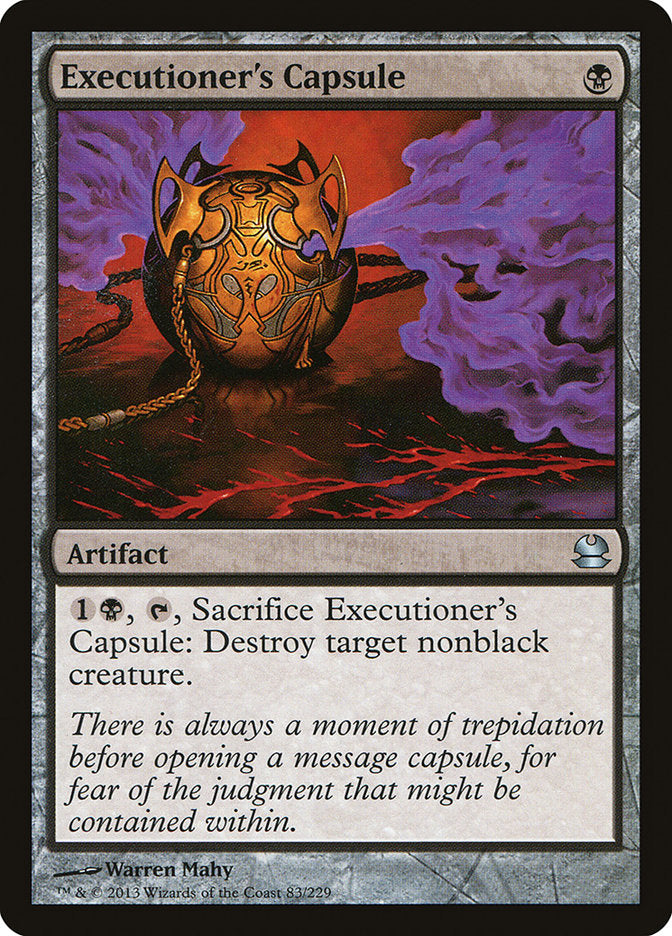 Executioner's Capsule [Modern Masters] | Card Citadel