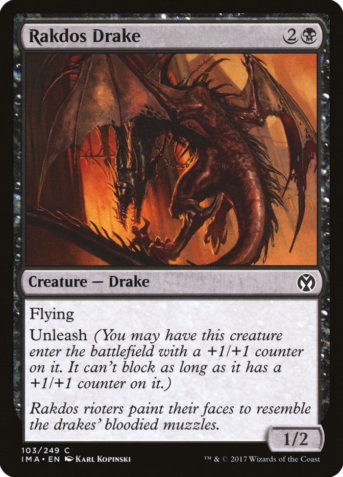 Rakdos Drake [Iconic Masters] | Card Citadel