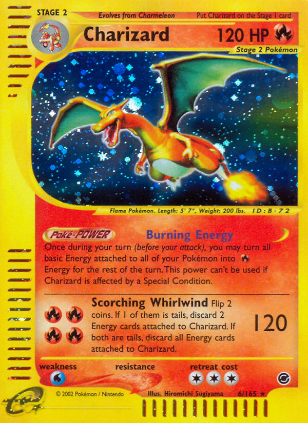 Charizard (6/165) [Expedition: Base Set] | Card Citadel