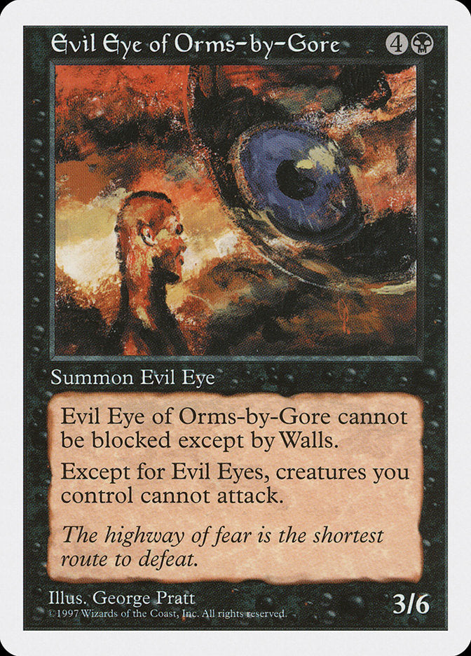 Evil Eye of Orms-by-Gore [Fifth Edition] | Card Citadel