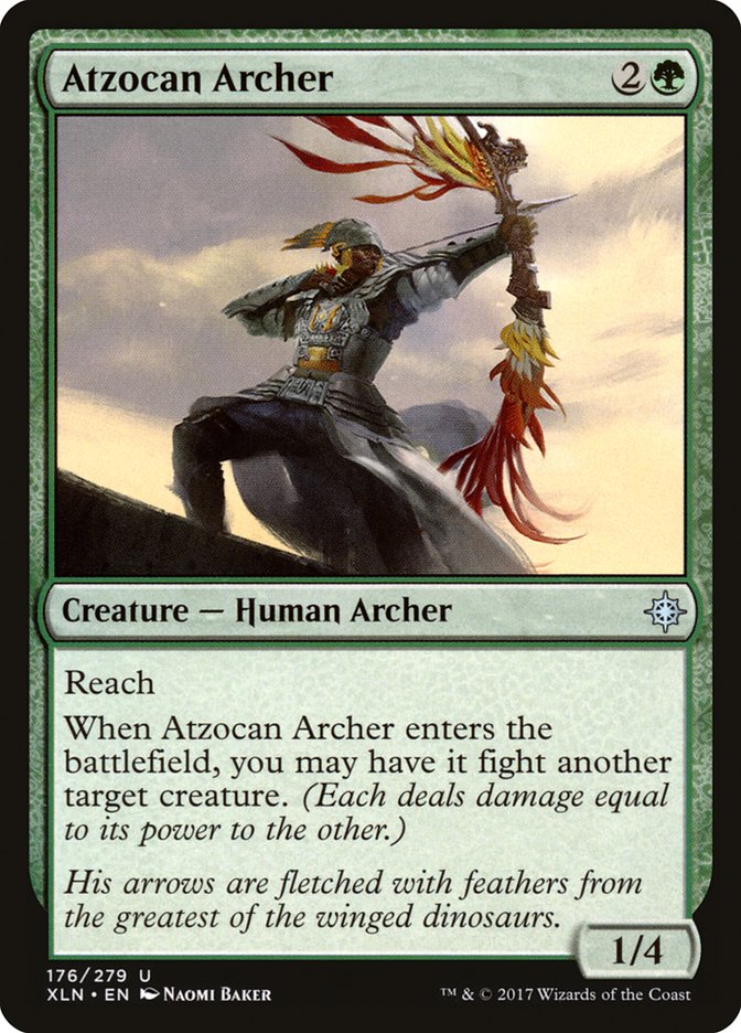 Atzocan Archer [Ixalan] | Card Citadel