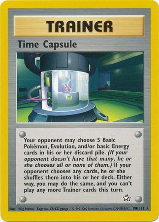 Time Capsule (90/111) [Neo Genesis Unlimited] | Card Citadel