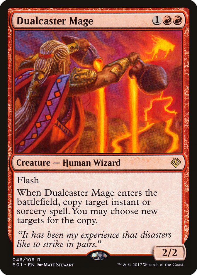 Dualcaster Mage [Archenemy: Nicol Bolas] | Card Citadel