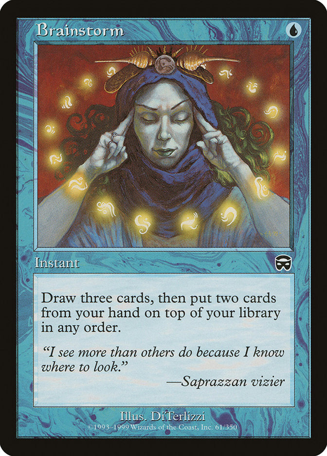 Brainstorm [Mercadian Masques] | Card Citadel