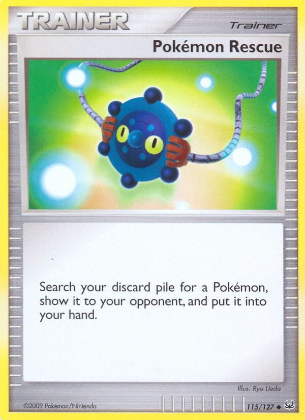 Pokemon Rescue (115/127) [Platinum: Base Set] | Card Citadel