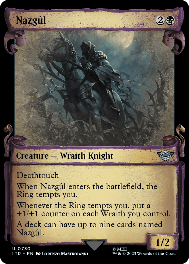 Nazgul (0730) [The Lord of the Rings: Tales of Middle-Earth Showcase Scrolls] | Card Citadel