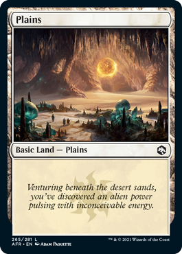 Plains (265) [Dungeons & Dragons: Adventures in the Forgotten Realms] | Card Citadel