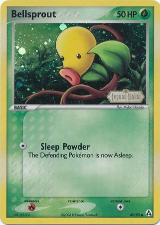 Bellsprout (49/92) (Stamped) [EX: Legend Maker] | Card Citadel