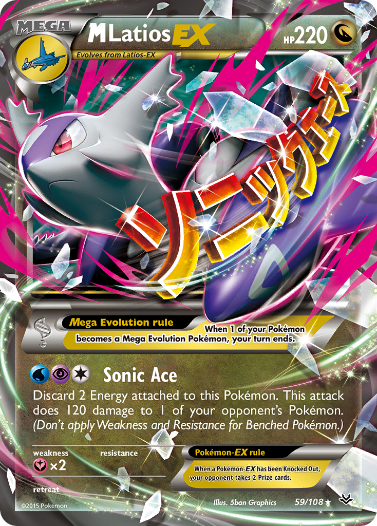 M Latios EX (59/108) [XY: Roaring Skies] | Card Citadel