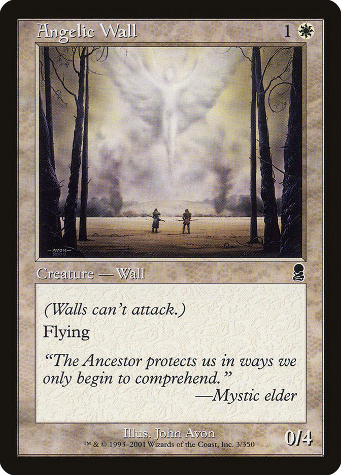 Angelic Wall [Odyssey] | Card Citadel